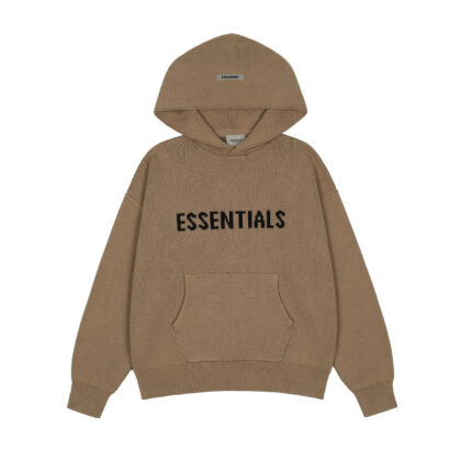 Brown FOG Essentials Hoodie