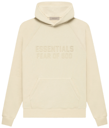 Beige Essentials Hoodie