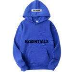 Blue Fear of God Essential Hoodie