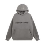 Dark Grey Essentials Hoodie