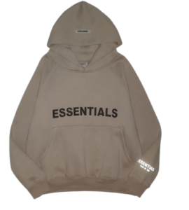 Essential Logo Pullover Hoodie – Dark Brown