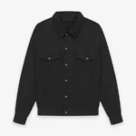 Essentials Black Jacket Jet Denim