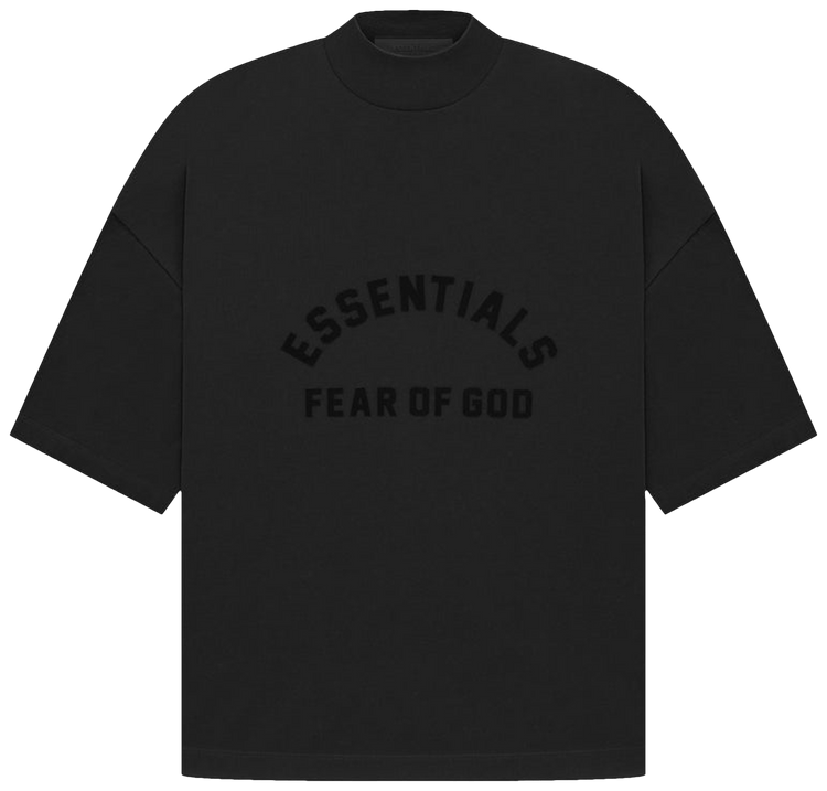 Essentials Dark Black t Shirts1 (1) Essentials Dark Black t Shirts