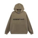 Essentials Dark Brown Hoodie