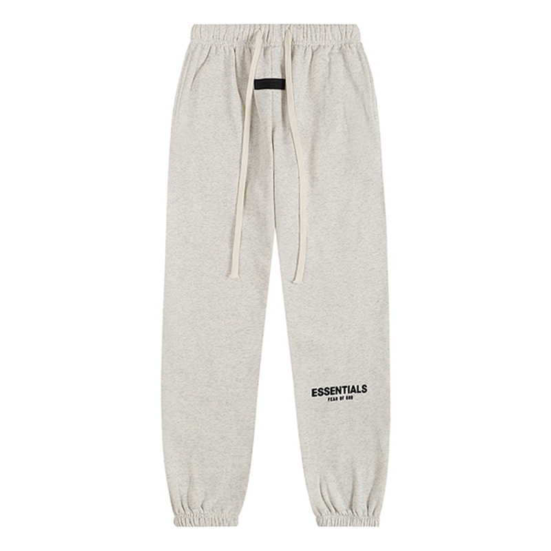 Essentials Dark Heather Off White Sweatpant Essentials Dark Heather Off White Sweatpant
