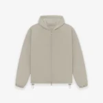 Essentials Kids Fullzip Brown Jacket