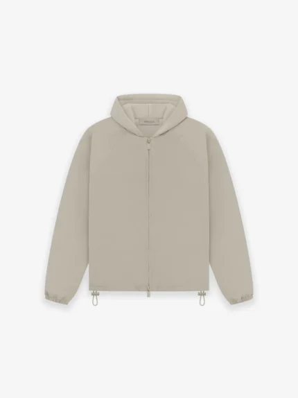 Essentials Kids Fullzip Brown Jacket