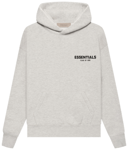 Essentials Light Grey Hoodie