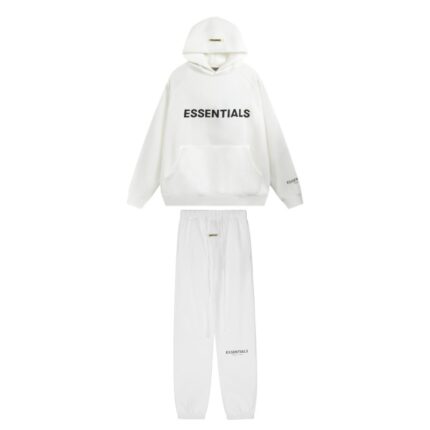 Essentials White Tracksuit