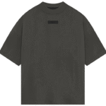 Gray Black Essentials t Shirts