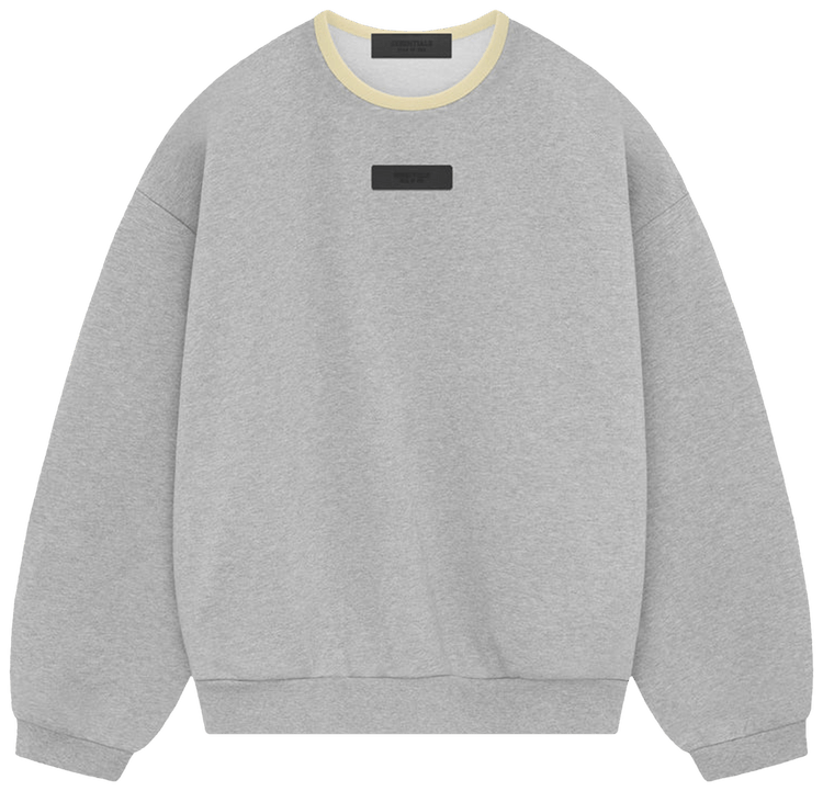 Gray Crewneck Essentials Sweatshirt Gray Crewneck Essentials Sweatshirt