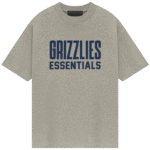 Gray Essential Grizzlies t Shirt