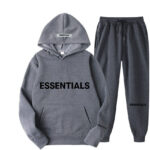 Heather Grey Essentials Tracksuit