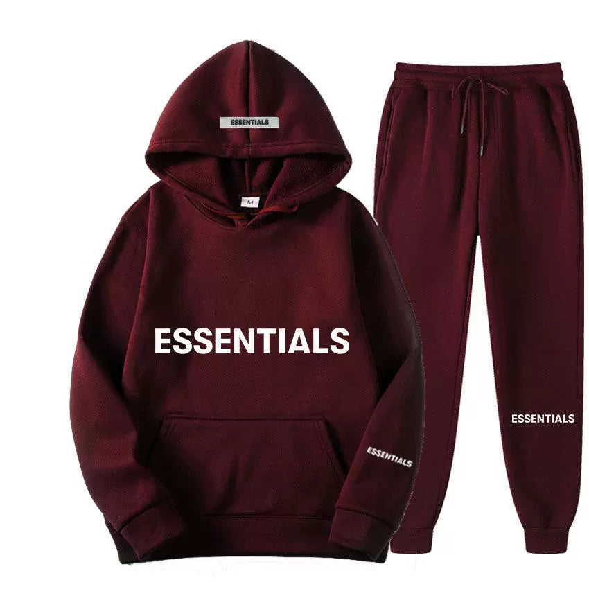 Maroon Essentials Tracksuit Maroon Essentials Tracksuit