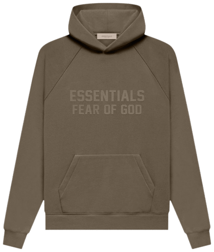 Olive Green Essentials Hoodie