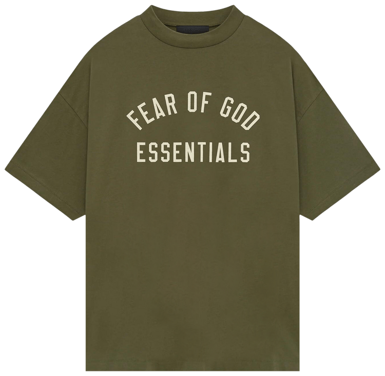 Olive Green Essentials t Shirts Olive Green Essentials t Shirts