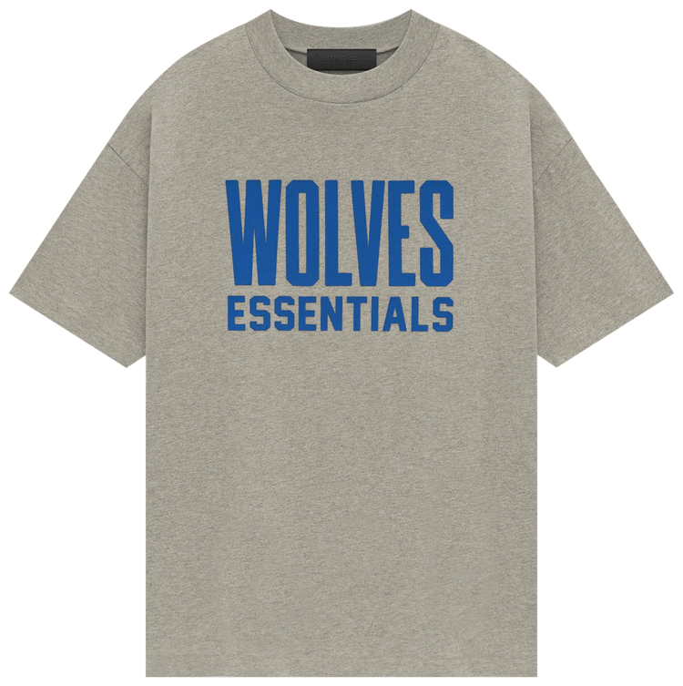 WOLEVS Essentials Logo Gray t Shirt WOLEVS Essentials Logo Gray t Shirt