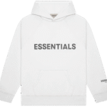White Essentials Hoodie