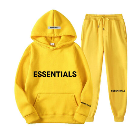 Yellow Essentials Fear of God Tracksuit